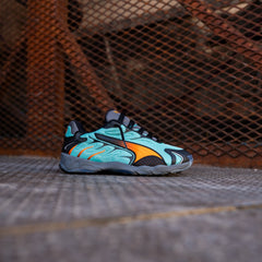 Mens Puma Inhale (Aquatic/Orange Glo)