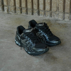 Mens Asics Gel-Kayano 14 (Black/Pure Silver)