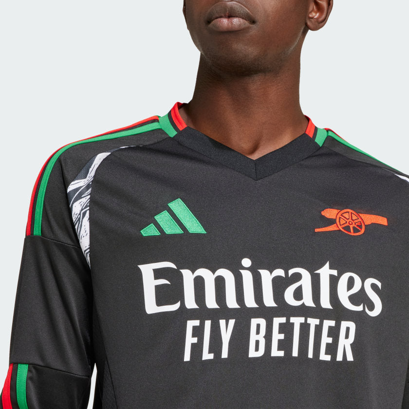 Men's Arsenal 24/25 Long Sleeve Away Jersey