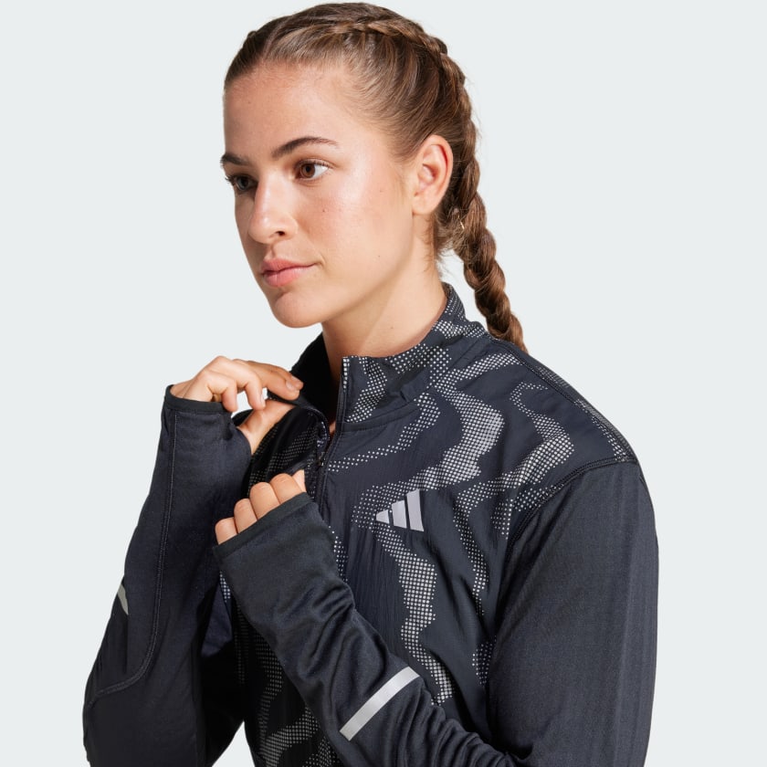 Women's Ultimate Hi Vis Reflective 1/2-Zip Top