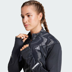 Women's Ultimate Hi Vis Reflective 1/2-Zip Top