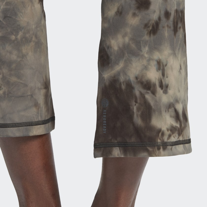 Women's Yoga Studio Earth Flared 7/8 Leggings