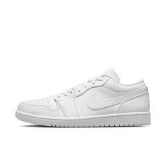 Men's Air Jordan 1 Low "Triple White "