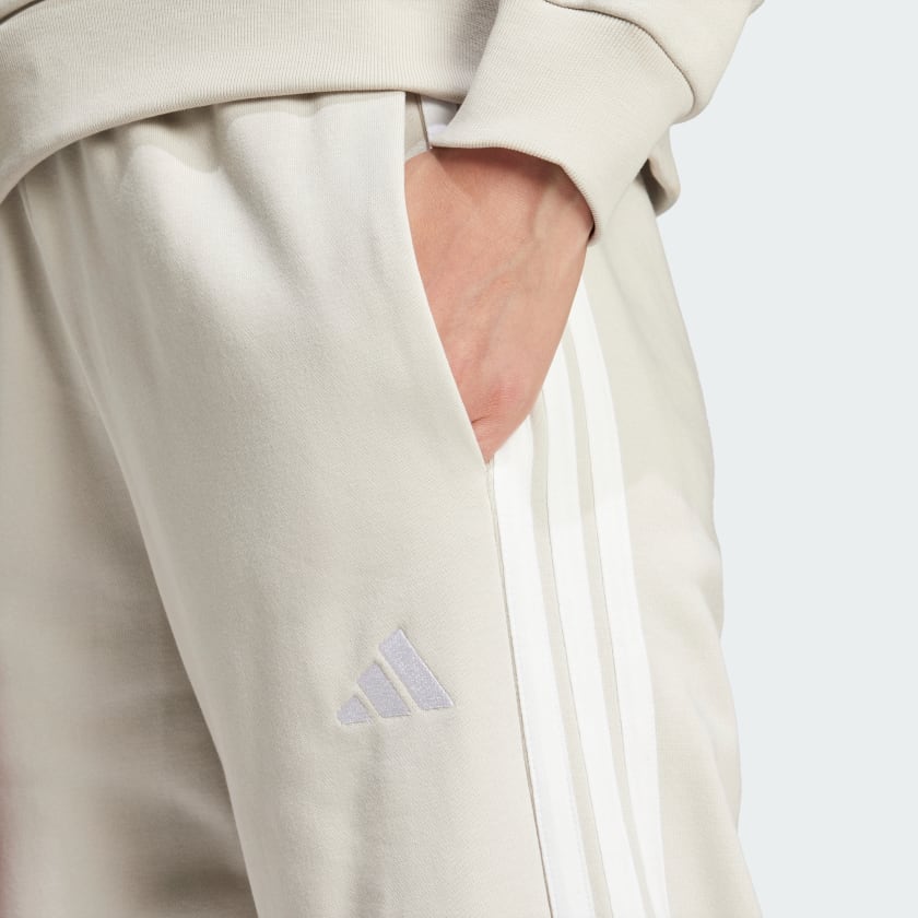 Women's Essentials 3-Stripes Open Hem French Terry Pants