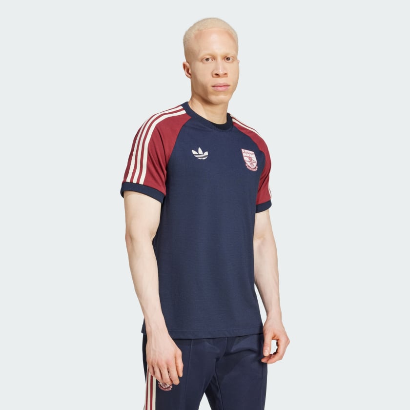 Men's Arsenal Adicolor Classics 3-Stripes Tee