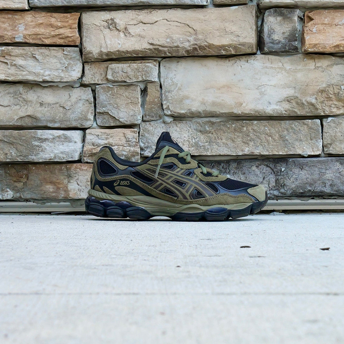 Mens Asics Gel-NYC (Loden Green/Graphite Grey)