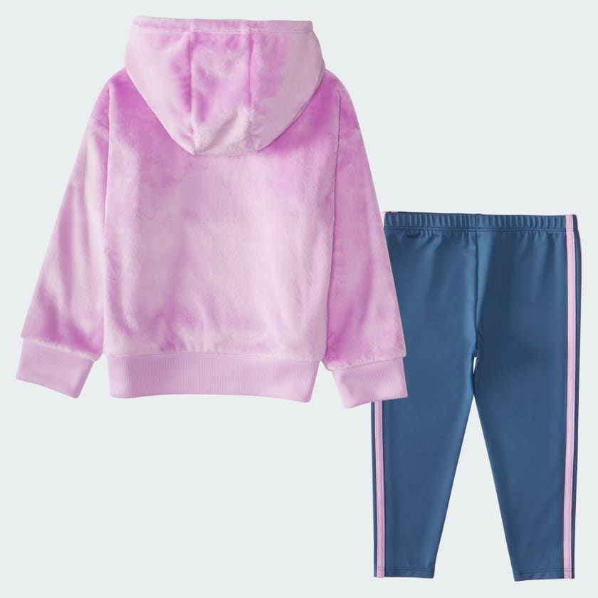 Kids' Silken Fleece Pullover and Tights Set