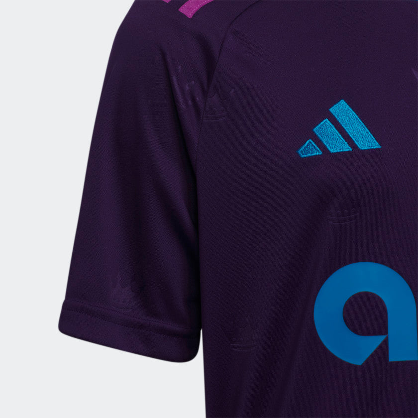 Kids' Charlotte FC 23/24 Away Jersey