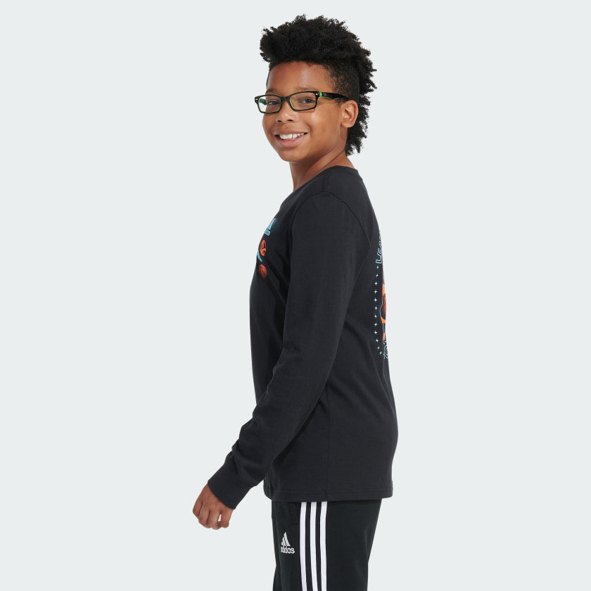 Kids' Long Sleeve Space Age Tee