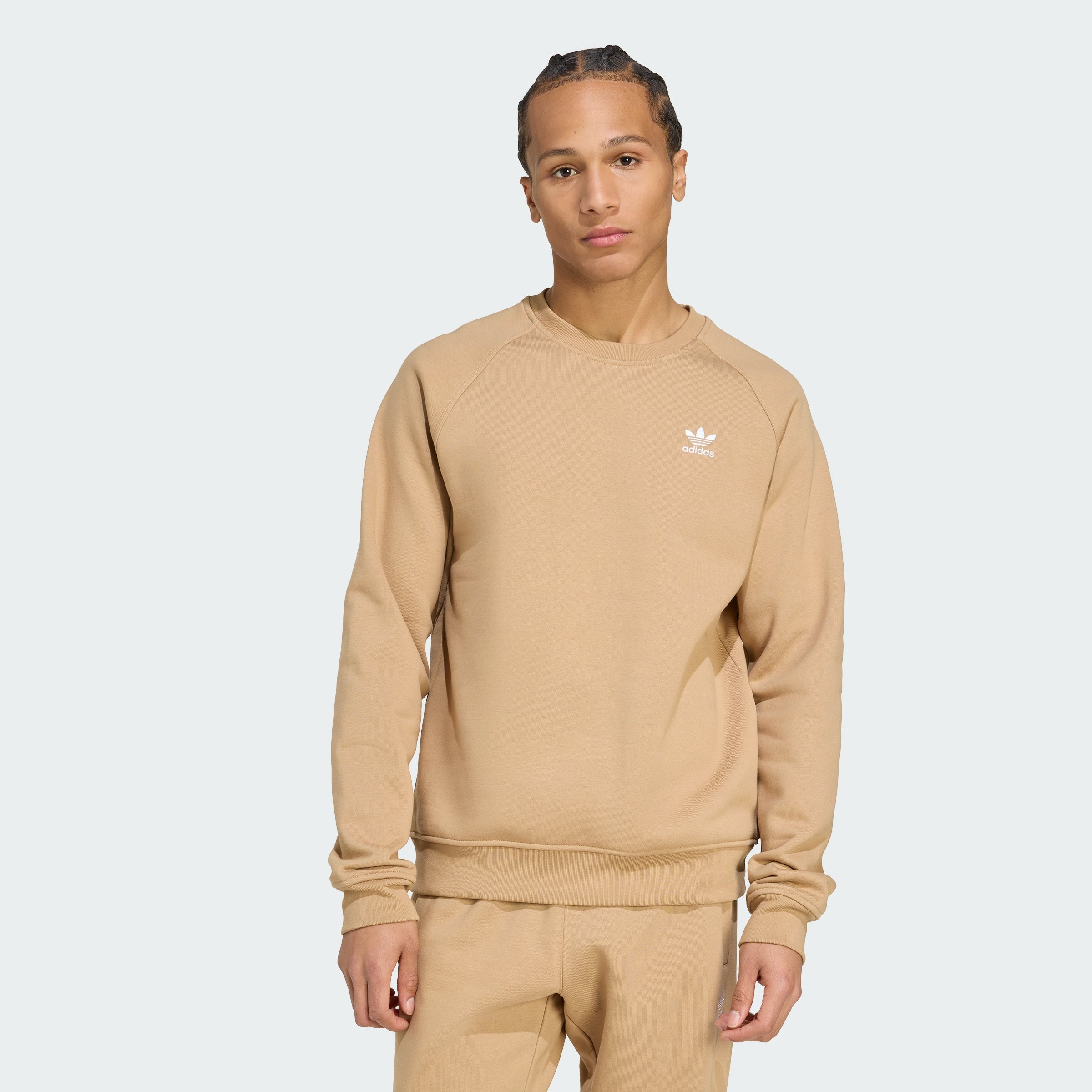 Men's Trefoil Essentials Crew Sweatshirt