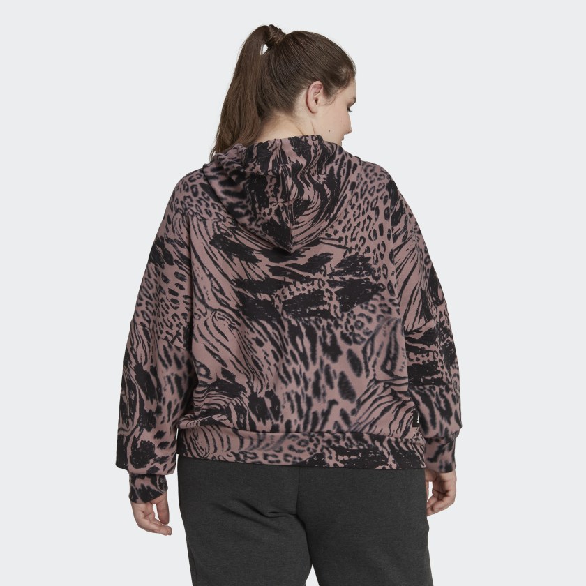 Women's Future Icons Animal Print Hoodie (Plus Size)