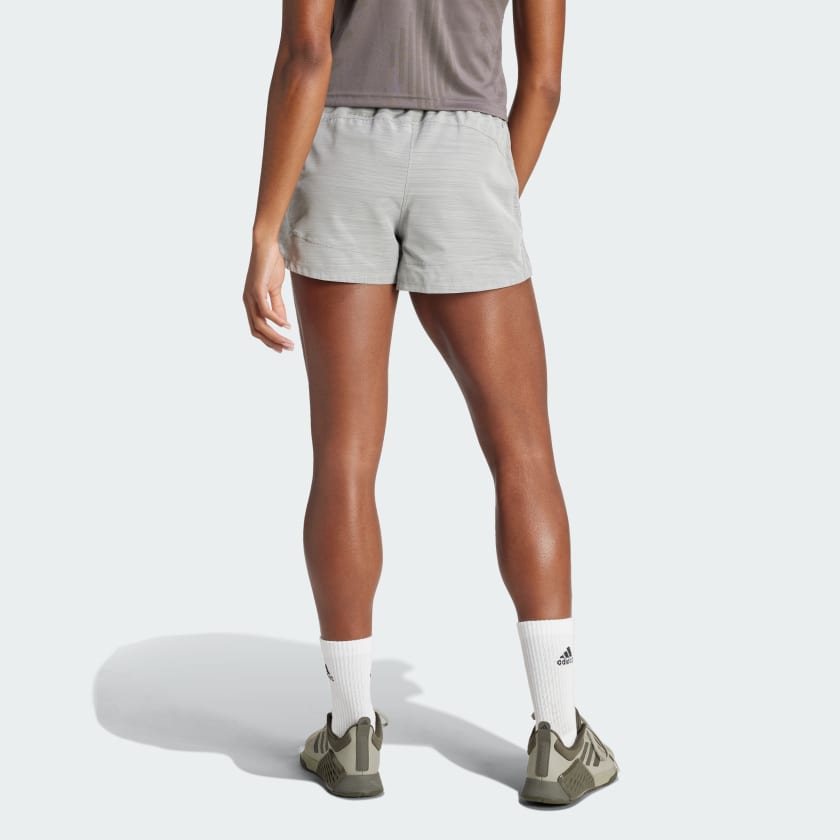 Women's Pacer Training 3-Stripes Woven High-Rise Shorts
