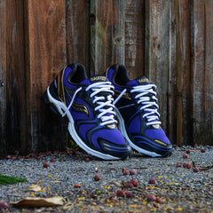 Mens Saucony ProGrid Triumph 4  (Purple/Gold)