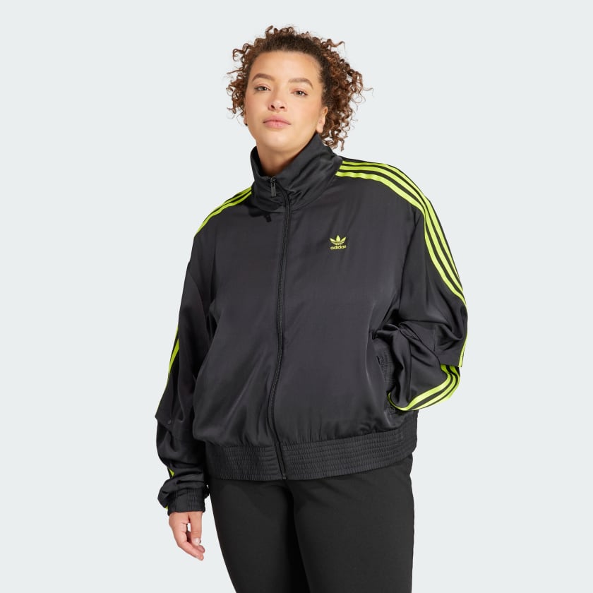 Women's Satin Firebird Track Top (Plus Size)