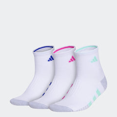 Cushioned Quarter Socks 3 Pairs