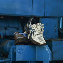 Mens Asics Gel-Kayano 14 (Cream/Blue Coast)