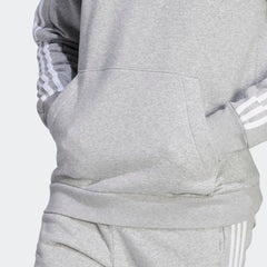 Men's Essentials Fleece 3-Stripes Hoodie