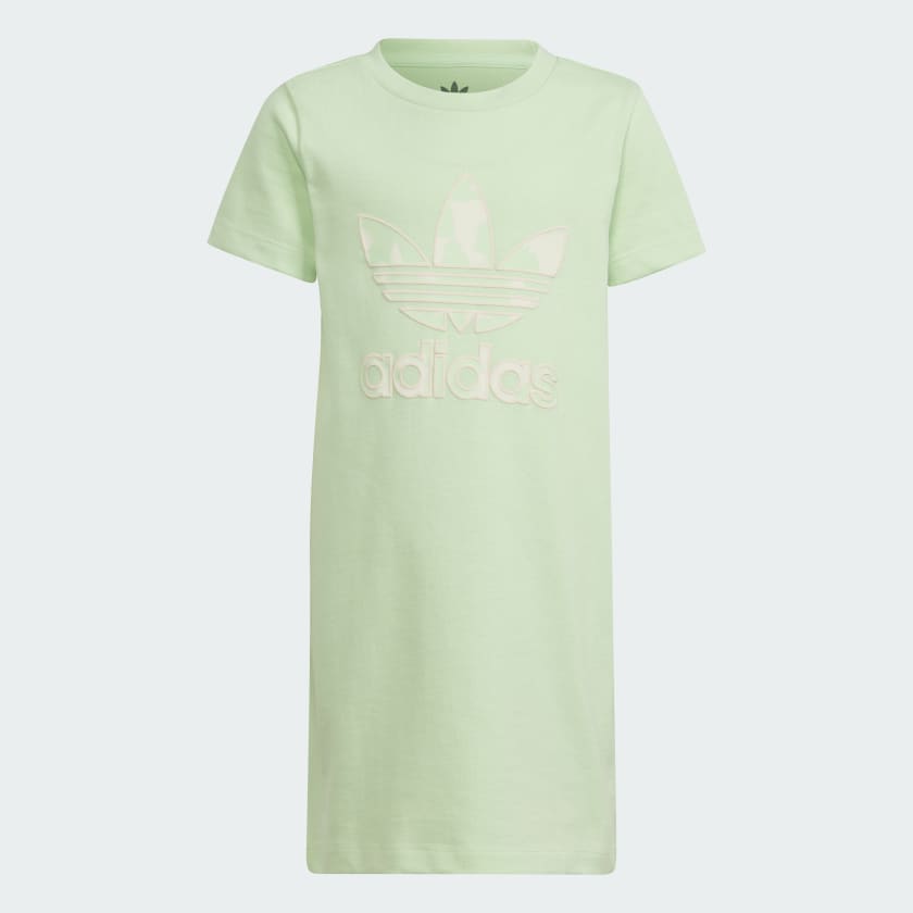 Kids' Summer Allover Print Tee Dress and Cycling Shorts Set