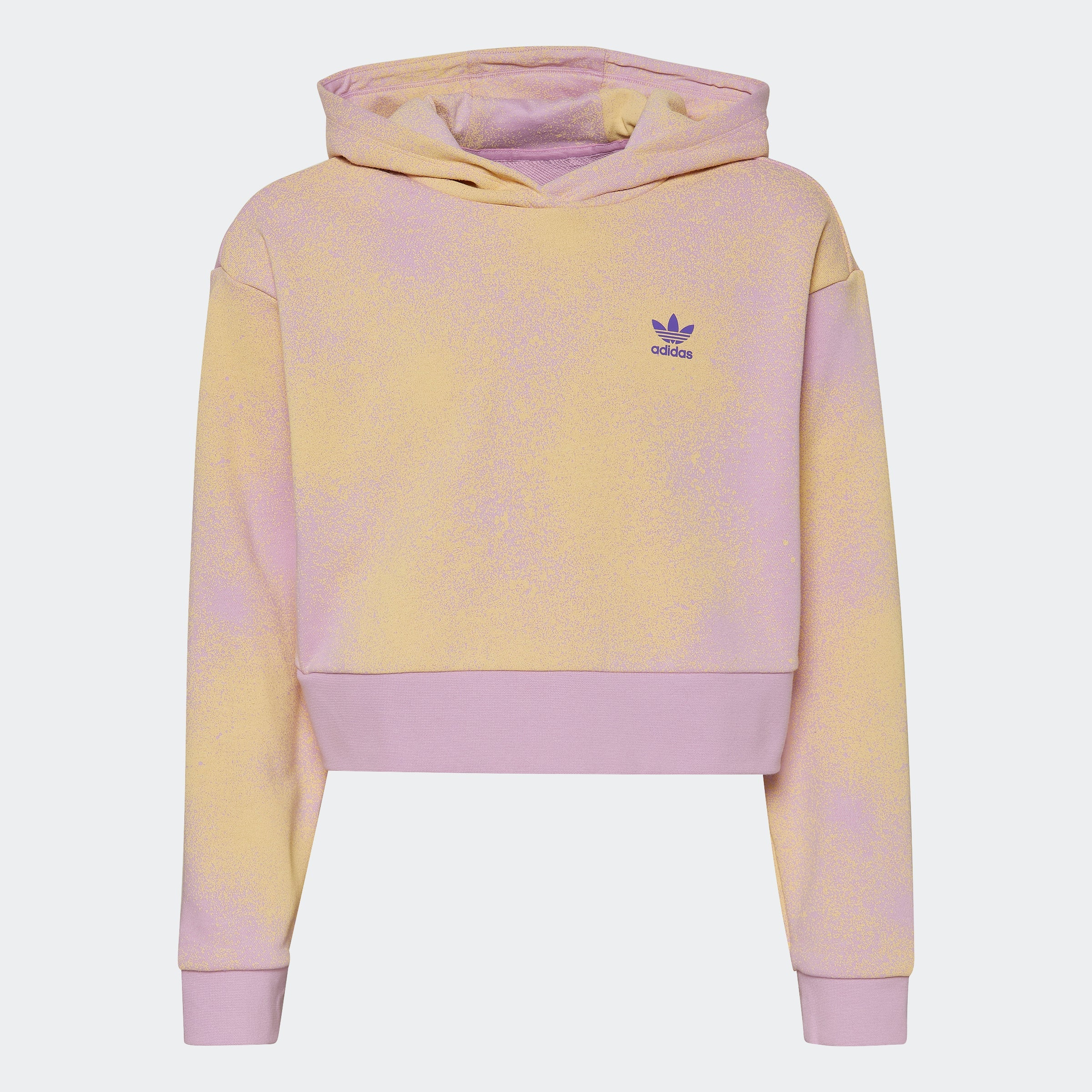Kids' Graphic Print Crop Hoodie