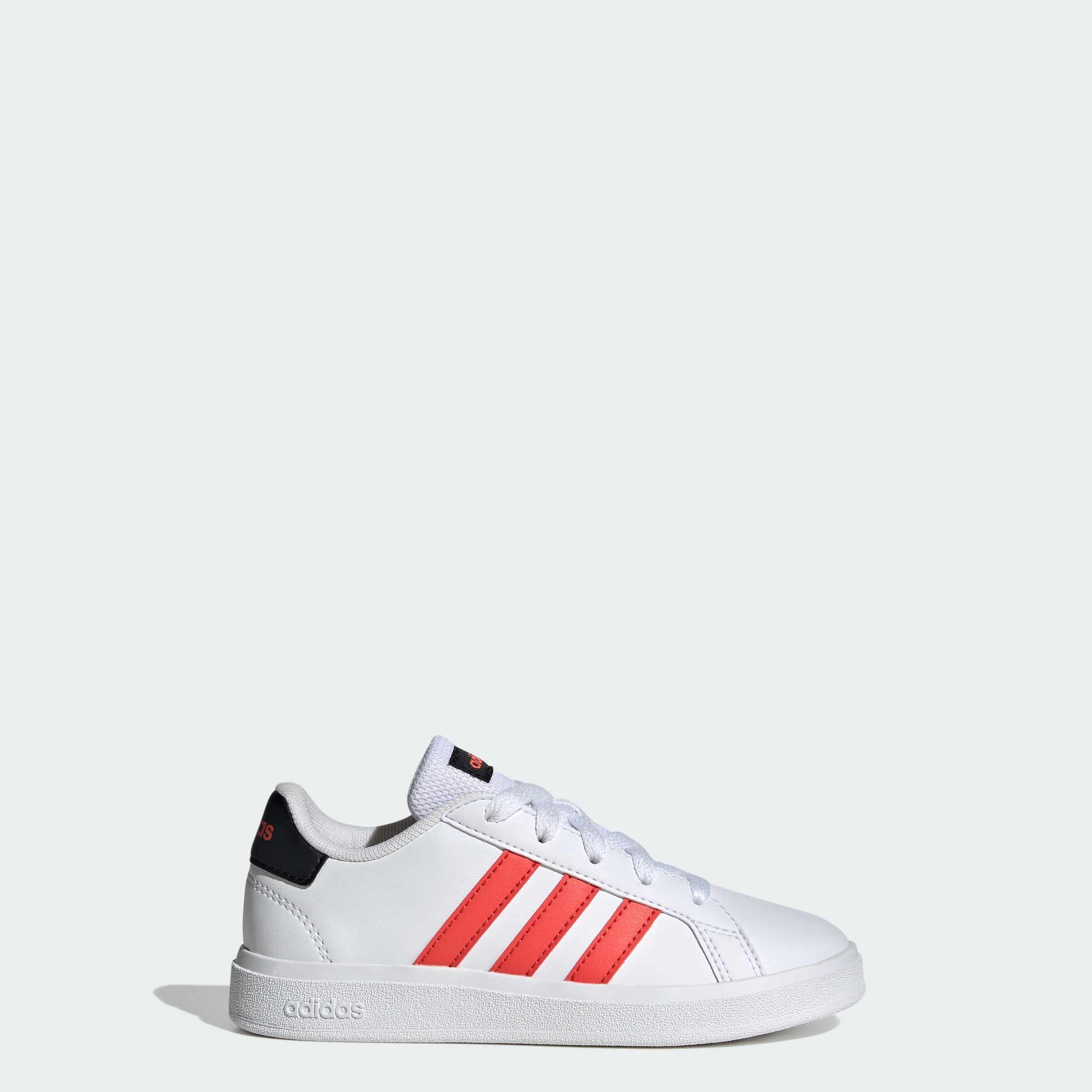 Kids' Grand Court Lifestyle Tennis Lace-Up Shoes
