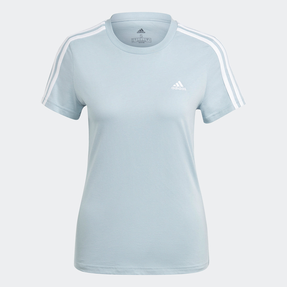 Women's adidas Essentials Slim 3-Stripes Tee