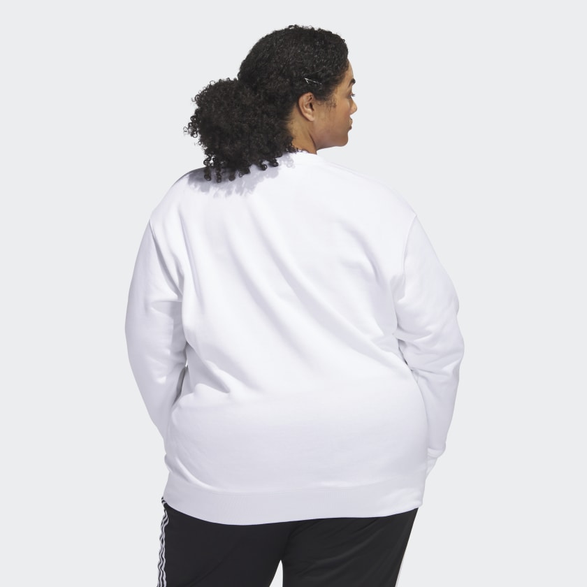 Women's Adicolor Trefoil Crew Sweatshirt (Plus Size)