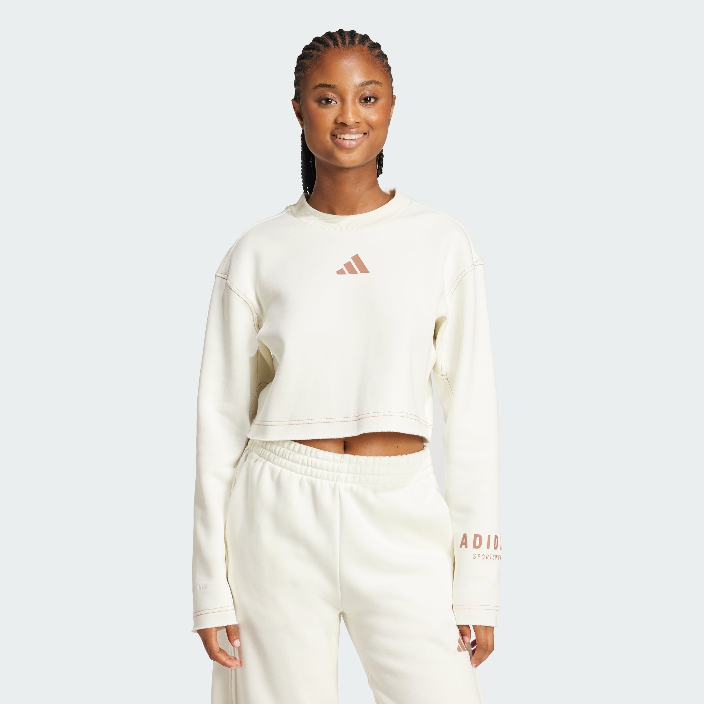 Women's ALL SZN Crop Graphic Sweatshirt
