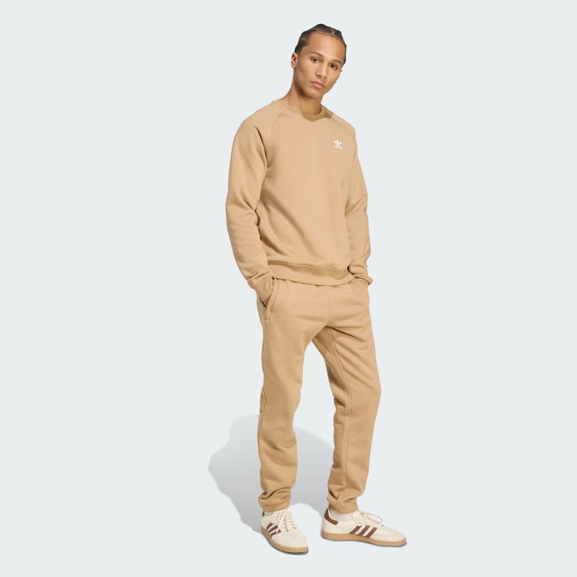 Men's Trefoil Essentials Crew Sweatshirt