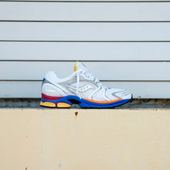 Mens Saucony ProGrid Triumph 4  Galaxy (White/Multi)