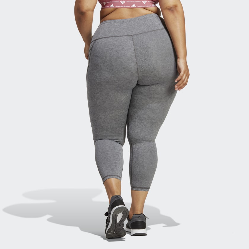 Women's Optime Stash Pocket Training 7/8 Leggings (Plus Size)