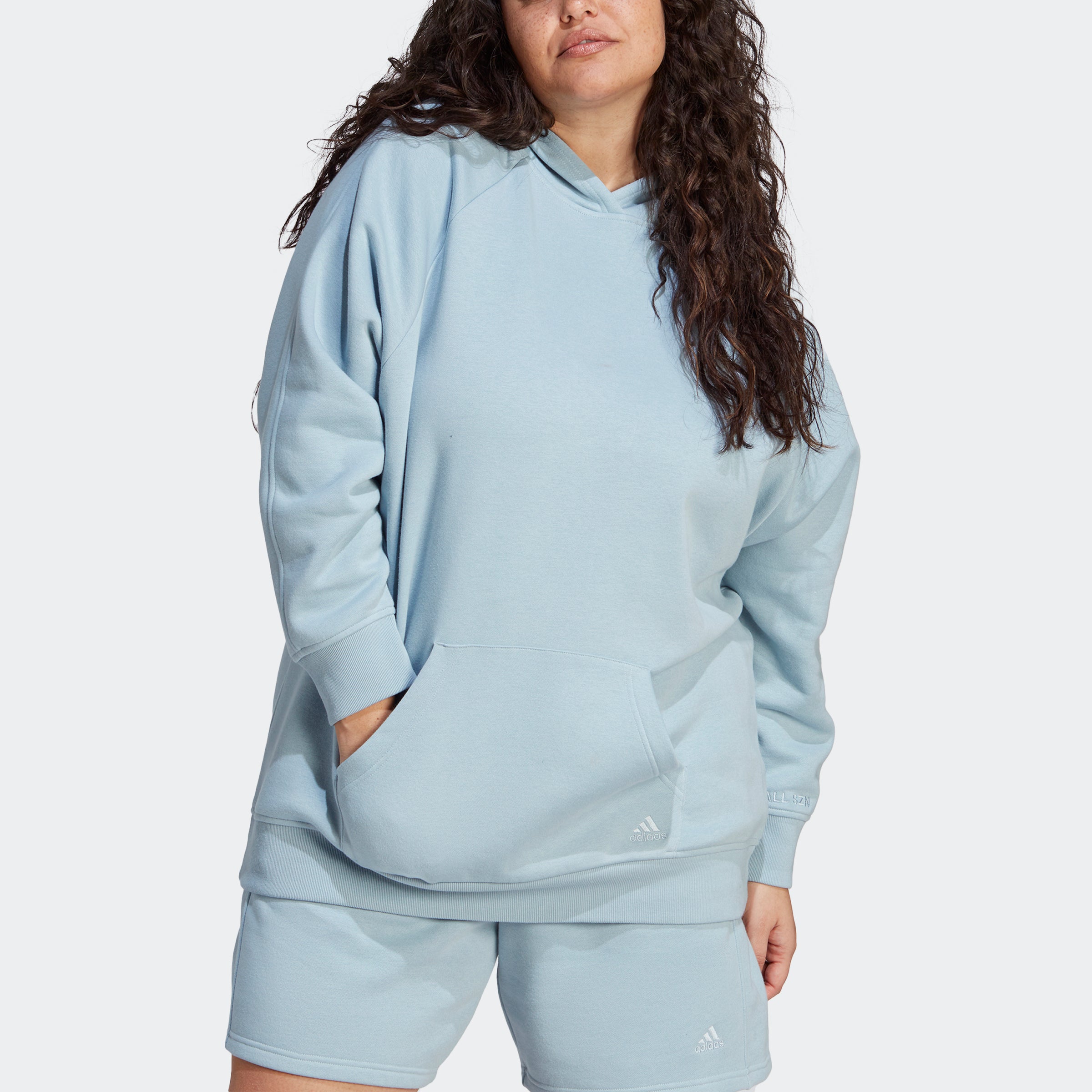 Women's ALL SZN Fleece Boyfriend Hoodie (Plus Size)