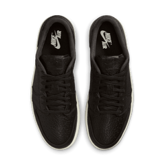 Men's Air Jordan 1 Retro Low  NS "Swoosh less Black"