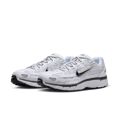Men's Nike P-6000 "White Metallic Silver Black"