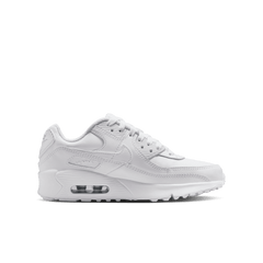 Big Kids’ Nike Air Max 90 LTR "White Metallic Silver"