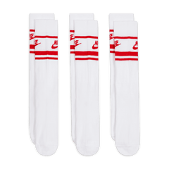 Nike Sportswear Everyday Essential Crew Socks (3 Pairs) (UNISEX)