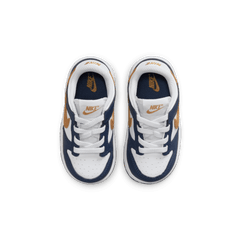 Baby/Toddler Nike Dunk Low "Midnight Navy Wheat"