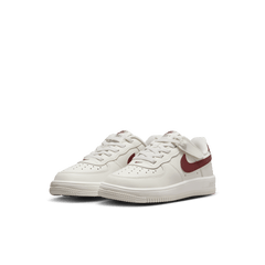 Little Kids' Nike Force 1 Low EasyOn "White Team Red"