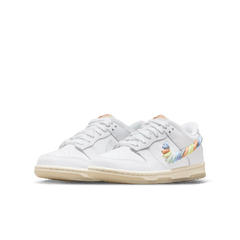 Big Kids' Nike Dunk Low SE "Rainbow Swoosh"