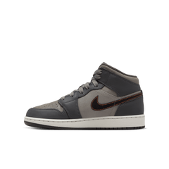 Big Kids' Air Jordan 1 Mid SE BG "Night Stadium"