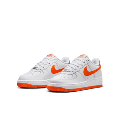 Big Kids' Nike Air Force 1  "White Safety Orange"