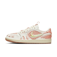 Women's Air Jordan 1 Low Method of Make "Sail Washed Coral"