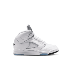 Little Kids' Jordan 5 Retro OG "White Metallic"