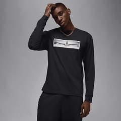Men's Jordan Long-Sleeve Crew-Neck T-Shirt