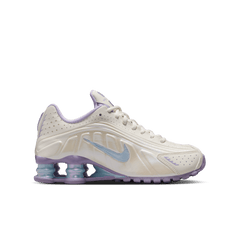 Big Kids' Nike Shox R4 "Soft Pearl Hydrangeas"