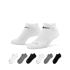 Nike Everyday Plus Cushioned Training No-Show Socks (6 Pairs) "Unisex"