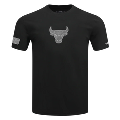Men's Pro Standard NBA Chicago Bulls Reverse French Terry Drop Shoulder Tee