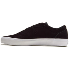 Opus Honey Slip Shoes - Black/White Suede