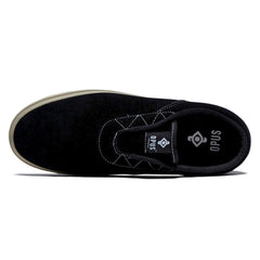 Opus Honey Slip Shoes - Black/Cream Suede