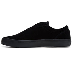 Opus Honey Slip Shoes - Black/Black Suede