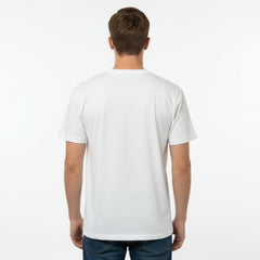 Men's The Closet Inc. Plain T-Shirt (White-Blk Logo)